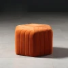 Velvet Ottoman